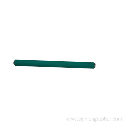 Highly elastic rubber roller
